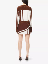 Load image into Gallery viewer, Destino Twist Mini Dress - Pacha Stripe
