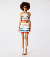 Load image into Gallery viewer, Regina Hand Crochet Mini Skirt  - Multi
