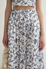 Load image into Gallery viewer, Rue Skirt - Blue Baroque
