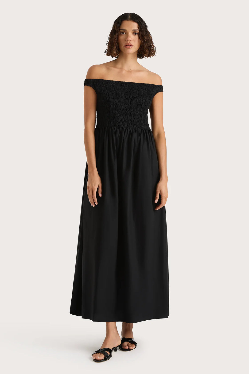 Fao Maxi Dress  - Black