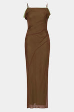 Load image into Gallery viewer, Danica Layered Maxi Dress - Chocolate Splice
