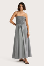 Load image into Gallery viewer, Lida Maxi Dress  - Gingham - Black
