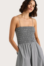 Load image into Gallery viewer, Lida Maxi Dress  - Gingham - Black
