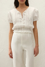 Load image into Gallery viewer, Fiora Blouse - Fresco Lace White
