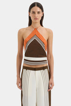 Load image into Gallery viewer, Destino Tailored Pant - Pacha Stripe
