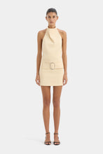 Load image into Gallery viewer, Sabina Belted Mini Dress - Butter
