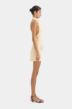 Load image into Gallery viewer, Sabina Belted Mini Dress - Butter
