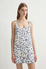 Load image into Gallery viewer, Rue Shift Mini Dress - Blue Baroque
