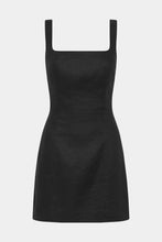 Load image into Gallery viewer, Iris Tie Mini Dress  - Black
