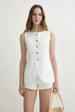 Load image into Gallery viewer, Emma Vest - Ivory
