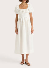 Load image into Gallery viewer, Dalia Midi Dress  - White
