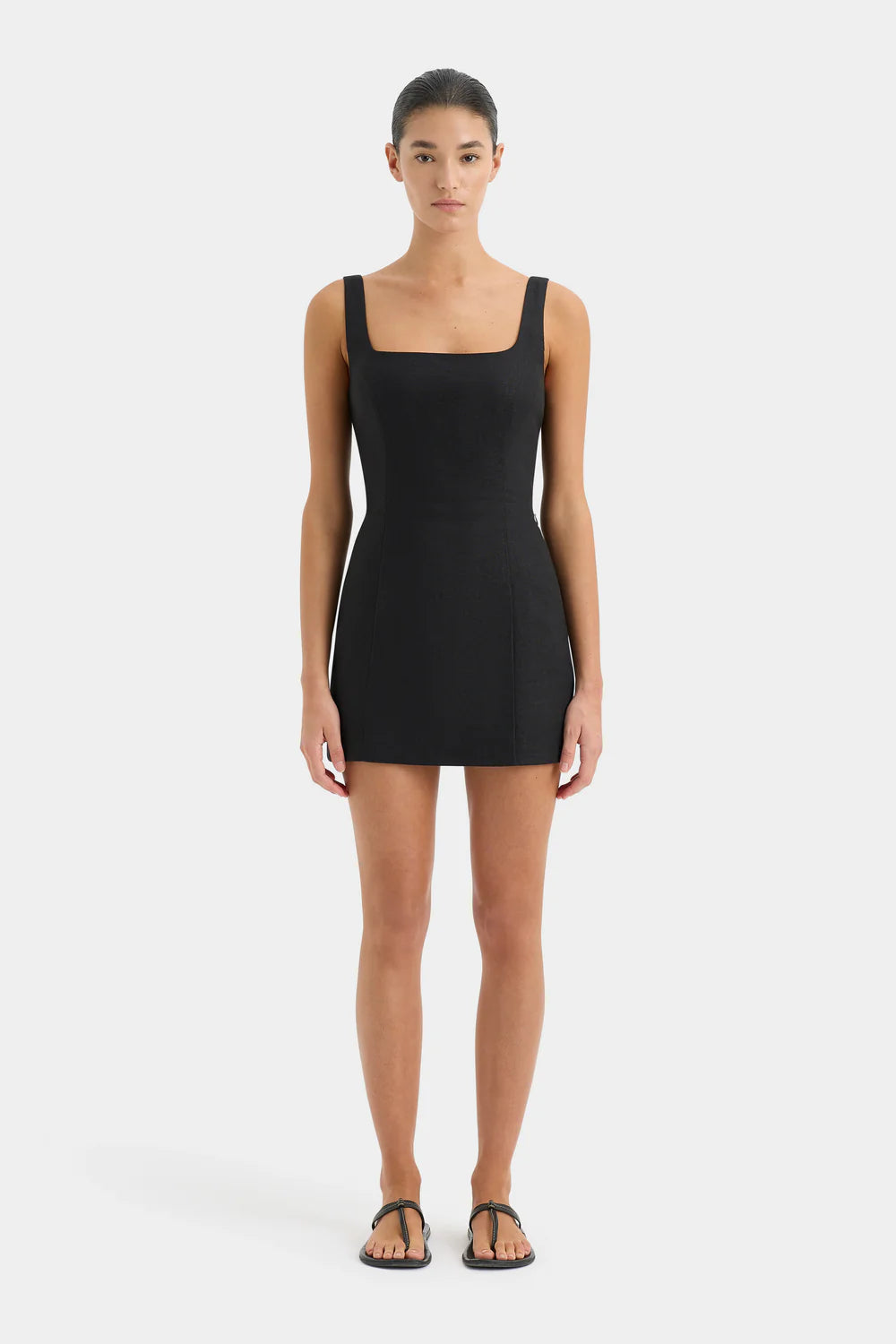iris tie mini dress Iris Tie Mini Dress