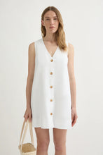 Load image into Gallery viewer, Nancy Mini Dress - Ivory
