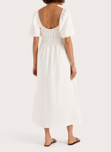 Load image into Gallery viewer, Brigitte Midi Dress  - White
