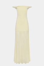 Load image into Gallery viewer, Elia Off Shoulder Twist Dress - Lemon Sorbet
