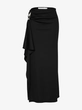 Load image into Gallery viewer, Crystal Pendant Cascade Skirt - Black
