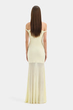 Load image into Gallery viewer, Elia Off Shoulder Twist Dress - Lemon Sorbet
