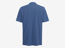 Load image into Gallery viewer, Fish Tail Short Cotton Shirt - Mid Blue
