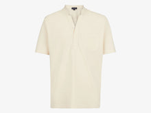 Load image into Gallery viewer, Fish Tail Short Cotton Shirt - Bellini
