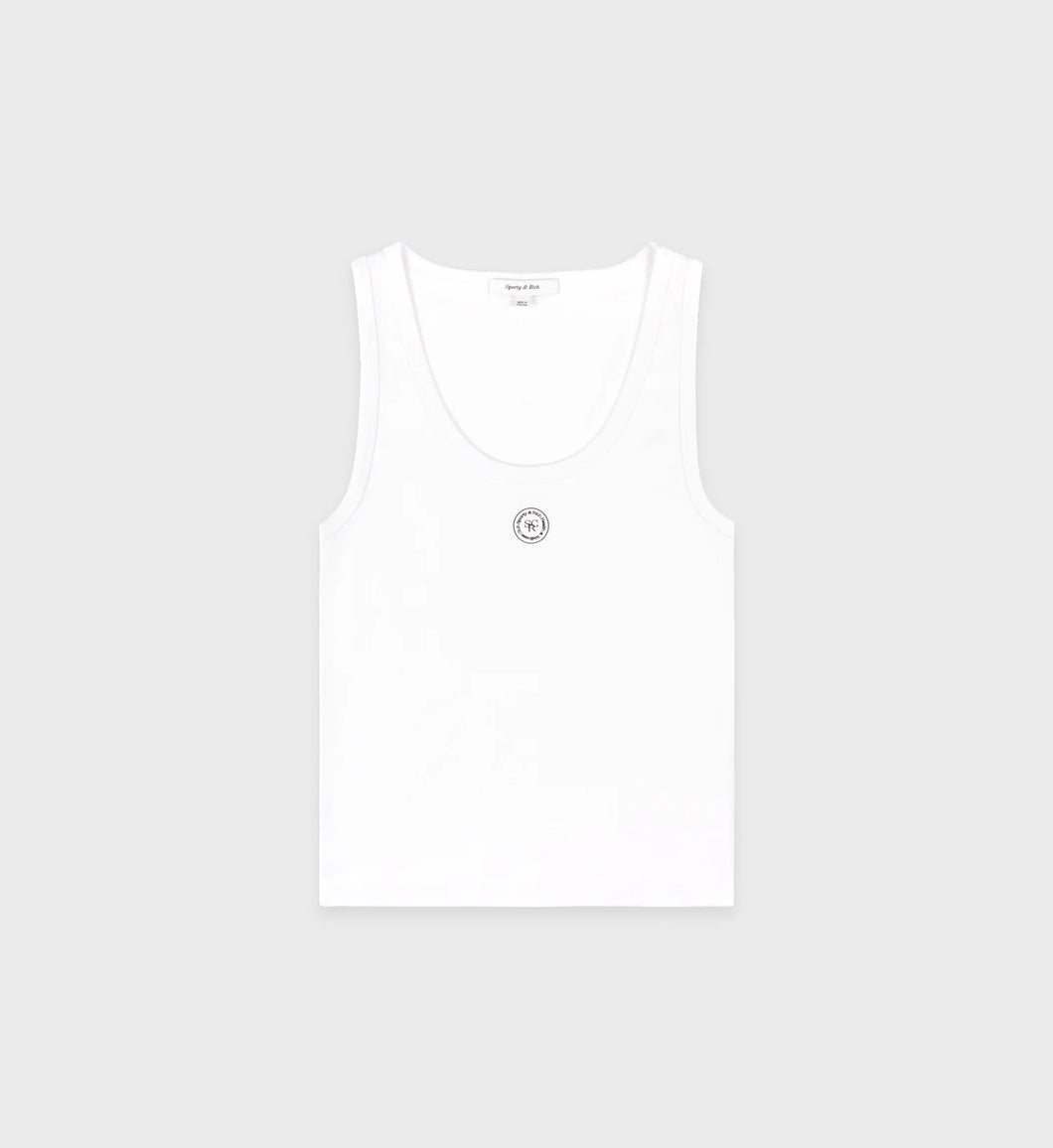 Shrwc Baby Rib Tank  - White