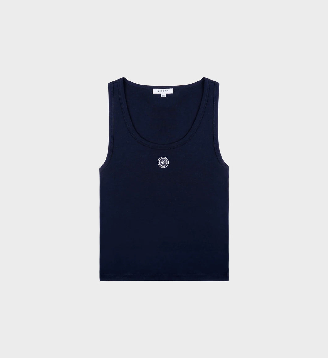 Shrwc Baby Rib Tank  - Dark Navy