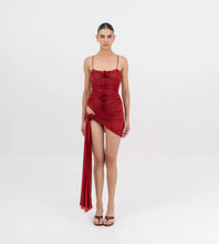 Load image into Gallery viewer, Pestagua Skirt - Merlot
