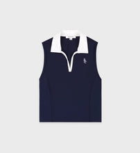 Load image into Gallery viewer, Src Sports Polo Vest  - Dark Navy
