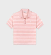Load image into Gallery viewer, Src Terry Polo  - Pink Striped
