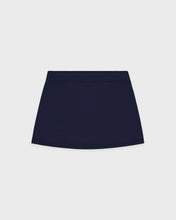 Load image into Gallery viewer, Signature Logo Court Skirt - Dark Navy/White
