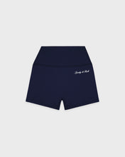 Load image into Gallery viewer, Signature Logo Mini Biker Short - Dark Navy
