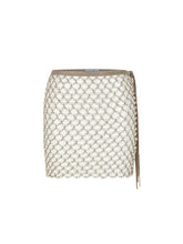 Load image into Gallery viewer, Serene Hand Crochet Mini Skirt  - Bronze
