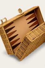 Load image into Gallery viewer, The Backgammon Clutch  - Natural
