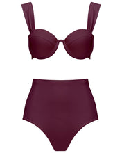 Load image into Gallery viewer, The Modern Bustier Top - Plum
