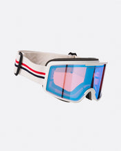 Load image into Gallery viewer, Goggles - Stripe - Red/Snow White/Navy
