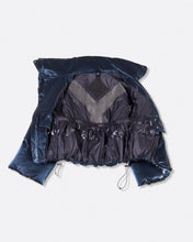 Load image into Gallery viewer, Ariel Ski Bomber - Blue Liquid
