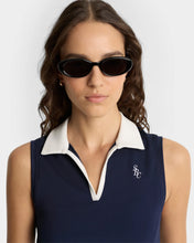 Load image into Gallery viewer, Src Sports Polo Vest  - Dark Navy

