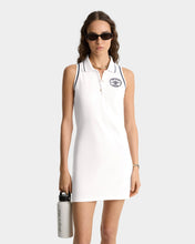 Load image into Gallery viewer, Eden Crest Pique Polo Dress  - White
