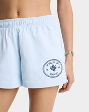 Load image into Gallery viewer, Eden Crest Embroidered Short  - Ciel
