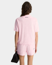 Load image into Gallery viewer, Eden Script Terry Polo  - Pink Dolphin
