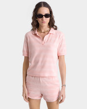 Load image into Gallery viewer, Src Terry Polo  - Pink Striped
