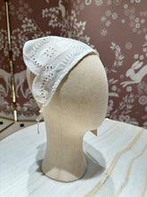 Load image into Gallery viewer, Ponte Head Scarf - Bianca Broderie White
