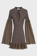 Load image into Gallery viewer, Rive Dress E - Chestnut
