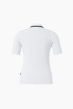 Load image into Gallery viewer, Cassia Polo Top - White

