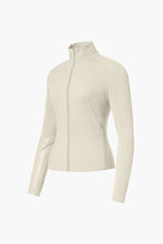 Load image into Gallery viewer, Noella Zip Jacket - Champagne
