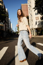Load image into Gallery viewer, Eyelet Denim Pants - Denim
