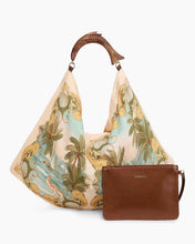 Load image into Gallery viewer, Satin Scarf Medium Bag - Royal Sea

