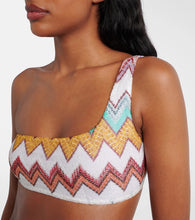 Load image into Gallery viewer, One Shoulder Bikini - Multicolor Black
