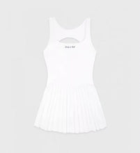Load image into Gallery viewer, Signature Logo Court Dress - White
