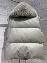 Load image into Gallery viewer, Vest Loro Piana Flannel/Fox - Dune
