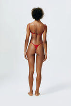 Load image into Gallery viewer, Fine Strap Wire Balconette Top  - Vermilion Red
